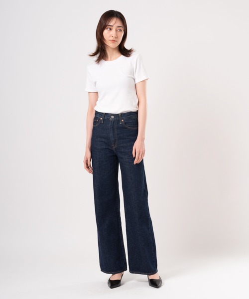 デニム・ジーパン Levi's SS25 Jeans (A6081 0002) RIBCAGE WIDE LEG ジーンズ ライトインディゴ – リーバイス®公式