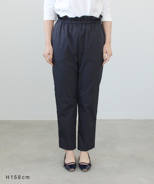 スラックス パンツ ギャザーパンツ レディース : ZOZOTOWN Yahoo