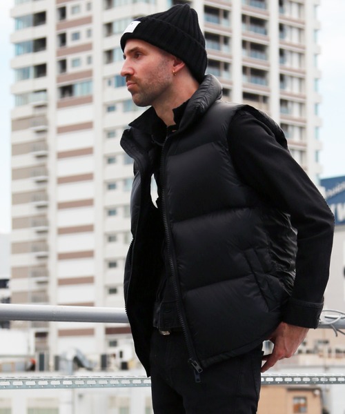 TMT ダウンジャケット ダウン NYLON DOWN VEST メンズ