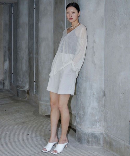 JOSE MOON（ジョゼムーン） パンツ LINEN LIKE SHORT PANTS/リネン