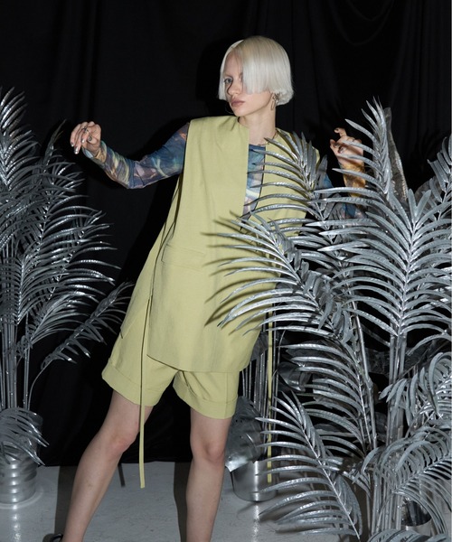 JOSE MOON（ジョゼムーン） パンツ LINEN LIKE SHORT PANTS/リネン