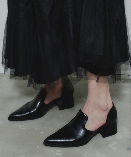 ブーティーライクヒールローファー – LA BELLE ETUDE online store