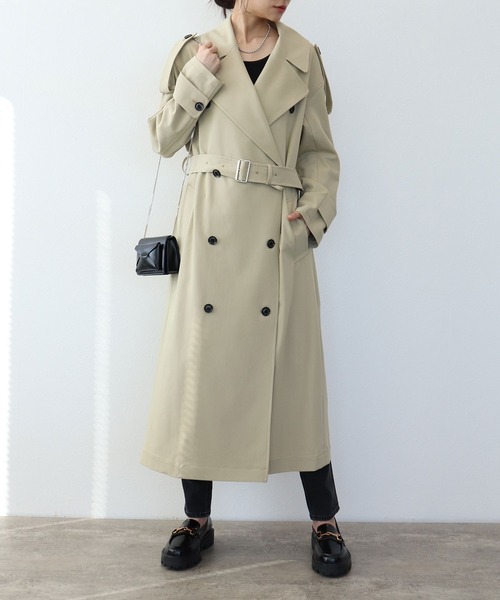 TITE IN THE STORE コート トレンチコート 「B7/ベーセッツ」クリア 