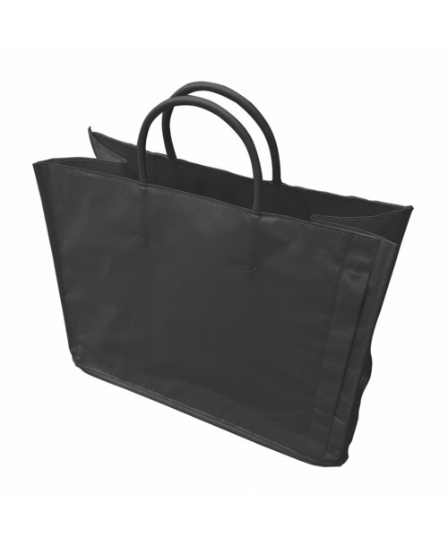3F ROOTOTE ルートート パンチング トートバッグ ブラック エナメル 