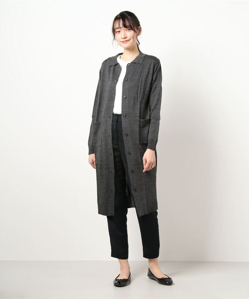 想像を超えての カーディガン 襟付きロングカーディガン Zozotown Paypayモール店 通販 Paypayモール 好評 Www Doctor Plan Com