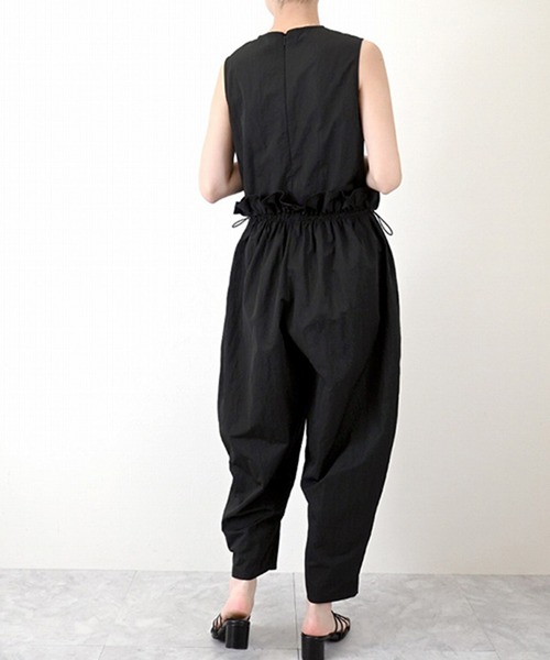 STYLEBLOCK サロペット オーバーオール TNタフタギャザー