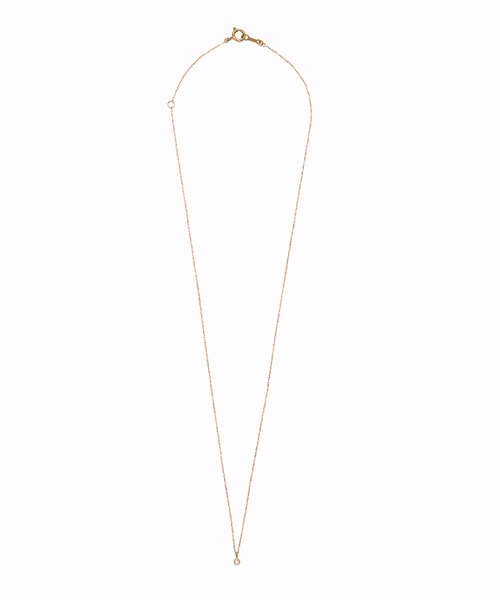 ネックレス 「les bonbon」K18 diamond necklace / K18 ダイヤモンド ネックレス レディースの画像