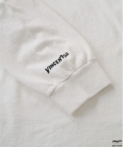 Port tシャツ VINCENT51 Pierre BACK LOGO LONG TEE / バンソン