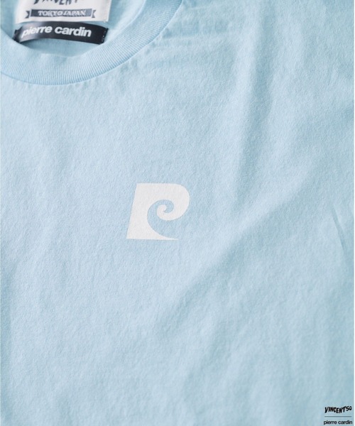 tシャツ VINCENT51 Pierre BACK LOGO LONG TEE / バンソンサンカント ピエールバックロゴ ロングティー レディース Port tシャツ VINCENT51 Pierre BACK LOGO LONG TEE / バンソン