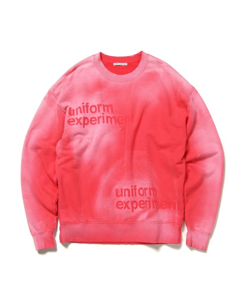 uniform experiment トレーナー スウェット FADE SWEATSHIRT メンズ