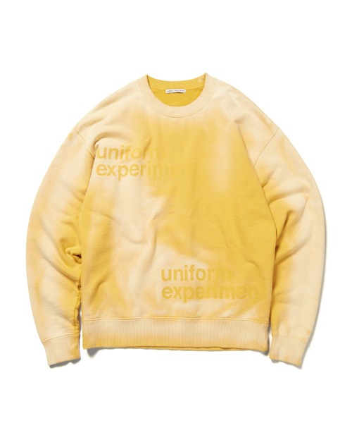 uniform experiment トレーナー スウェット FADE SWEATSHIRT メンズ