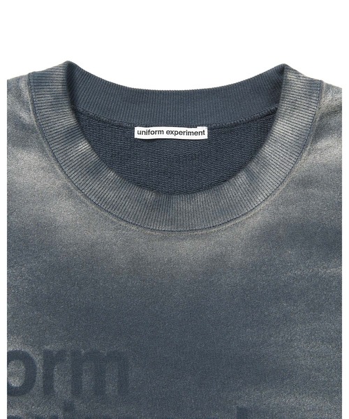 uniform experiment トレーナー スウェット FADE SWEATSHIRT メンズ