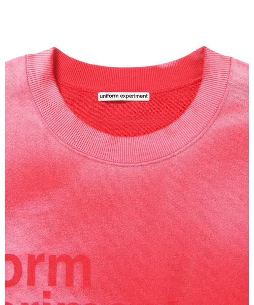 uniform experiment トレーナー スウェット FADE SWEATSHIRT メンズ
