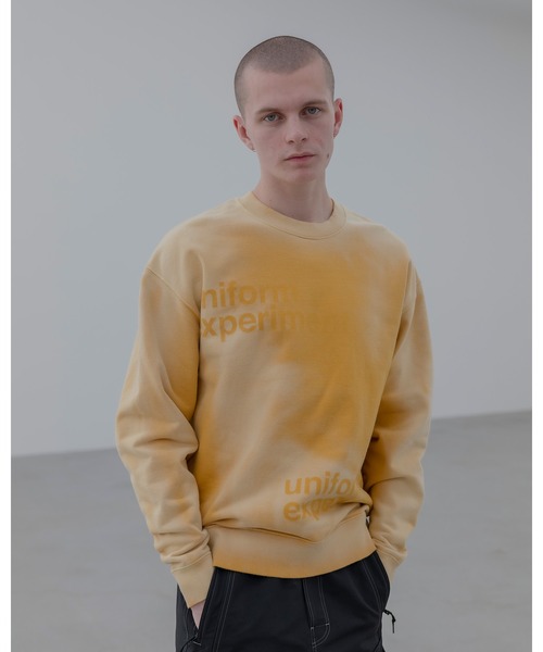 uniform experiment トレーナー スウェット FADE SWEATSHIRT メンズ