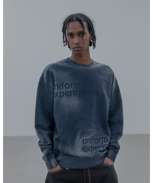 uniform experiment トレーナー スウェット FADE SWEATSHIRT メンズ