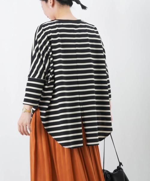 LADY LUCK LUCA tシャツ LC/LLL ドルマンボーダーカットソー