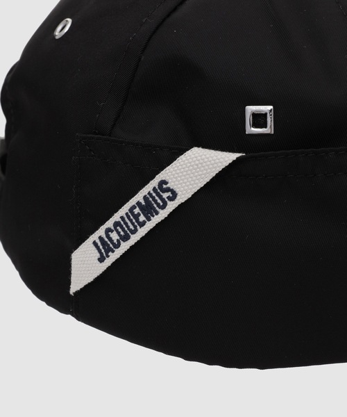 【国内即発】JACQUEMUS LA CASQUETTE OVALIE キャップ La Casquette Ovalie in Black – SVRN