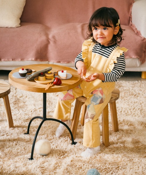 kids zoo ベビー服 ロンパース サロペット付きロンパース