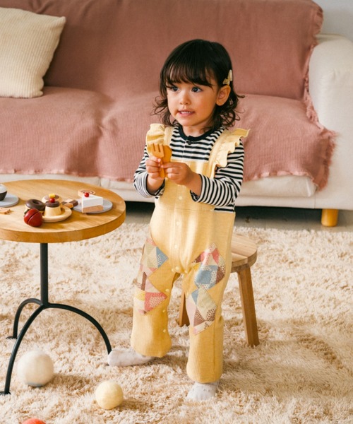 kids zoo（キッズズー） ベビー服 ロンパース サロペット付き