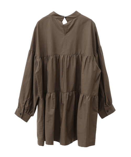 シャツ ブラウス 「GYMPHLEX/ジムフレックス」TIERED TUNIC レディース 