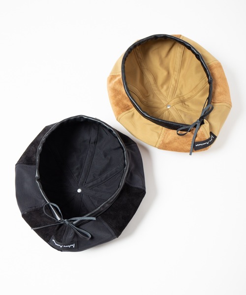 INDIETRO ASSOCIATION 帽子 ベレー帽 8Panel Combi Beret / 8パネル