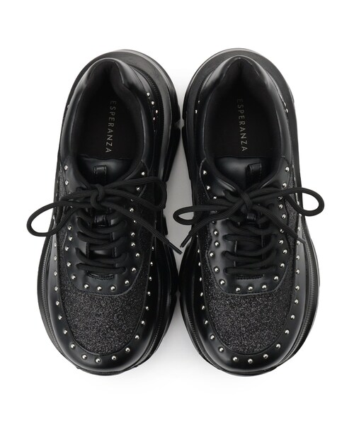 ESPERANZA（エスペランサ） スニーカー スタッズ厚底スニーカー