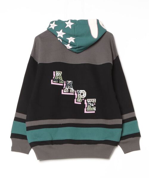 パーカー AAPE MAIN PULLOVER HOODIE レディース AAPE BY A BATHING APE パーカー MAIN PULLOVER HOODIE