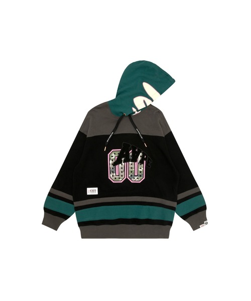パーカー AAPE MAIN PULLOVER HOODIE レディース