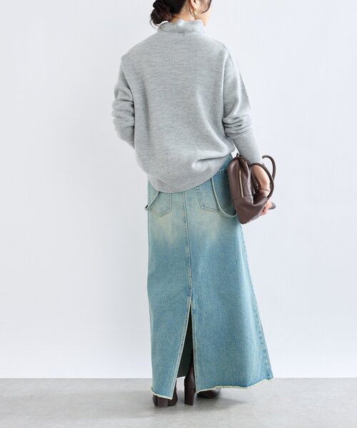 RIVE DROITE デニムスカート 「MONN.:.(モン)」LOOSE DENIM