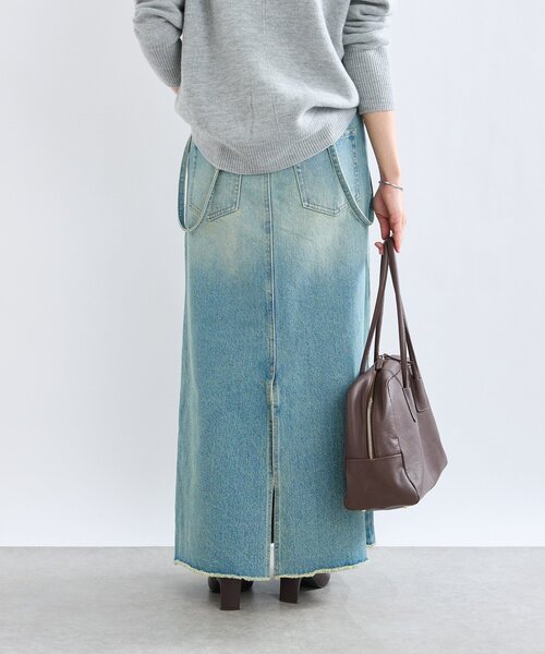 RIVE DROITE デニムスカート 「MONN.:.(モン)」LOOSE DENIM