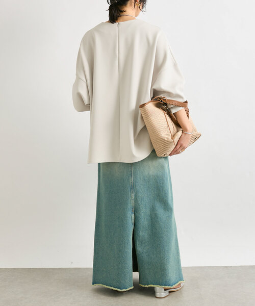 RIVE DROITE デニムスカート 「MONN.:.(モン)」LOOSE DENIM