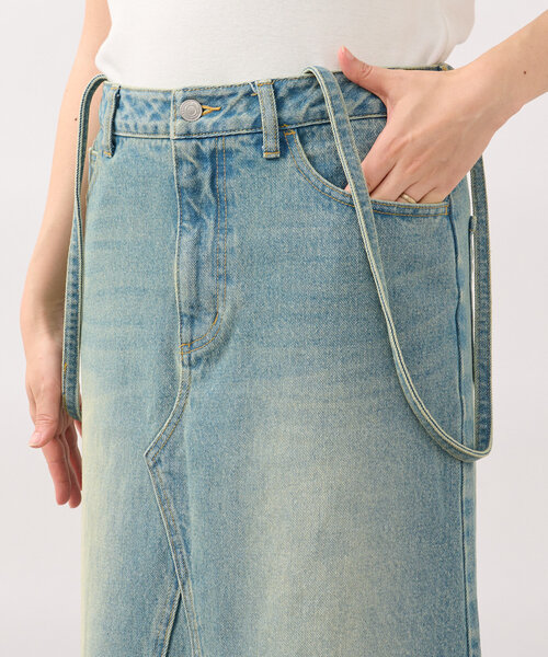 RIVE DROITE デニムスカート 「MONN.:.(モン)」LOOSE DENIM