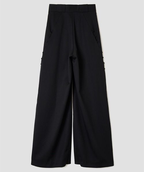 パンツ teloplan black pants TELOPLAN（テーロプラン） スラックス パンツ Aoi Trousers レディース