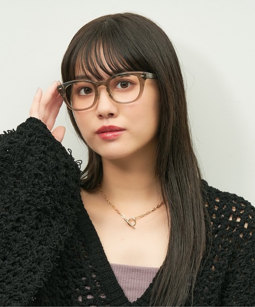 大人気新品をすべて Zoff 「辺見えみりさんコラボ」dill 眼鏡 メガネ 伊達メガネ 小物