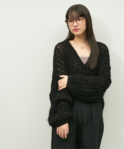 Zoff/emiri dill ディル　メガネ　ブラック Zoff 伊達メガネ メガネ 眼鏡 「辺見えみりさんコラボ」dill