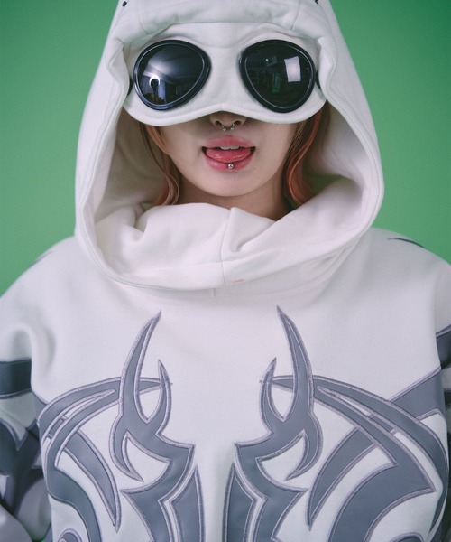 GALFY（ガルフィー） パーカー GALFY-探偵メガネ部族パーカー メンズ