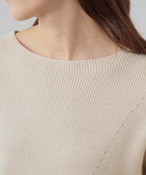 DRESKIP（ドレスキップ） ニット セーター 「洗える/毛玉レス」首元