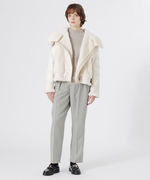 LOVELESS（ラブレス） ブルゾン アウター ファーコンビライダース