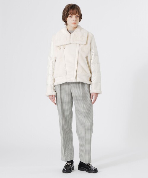 LOVELESS（ラブレス） ブルゾン アウター ファーコンビライダース