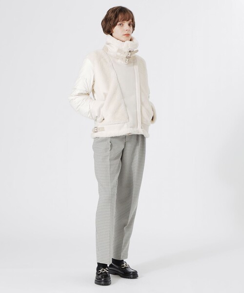 LOVELESS（ラブレス） ブルゾン アウター ファーコンビライダース