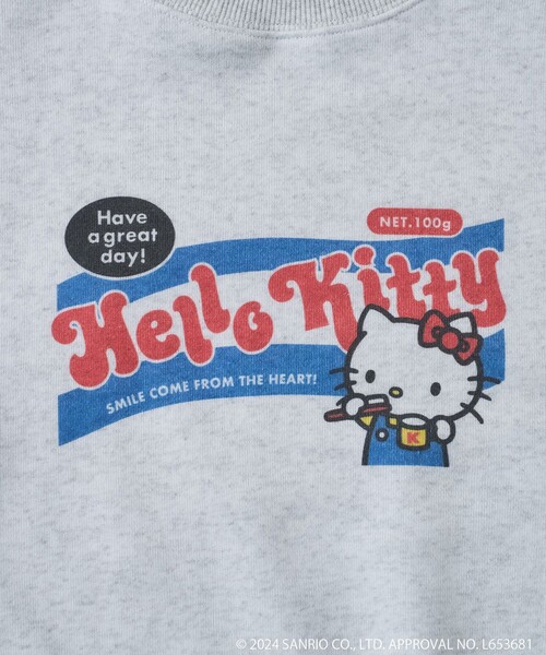 スウェット HELLO KITTY スウェット レディース FREAK'S STORE トレーナー スウェット SANRIO/サンリオ ”HELLO