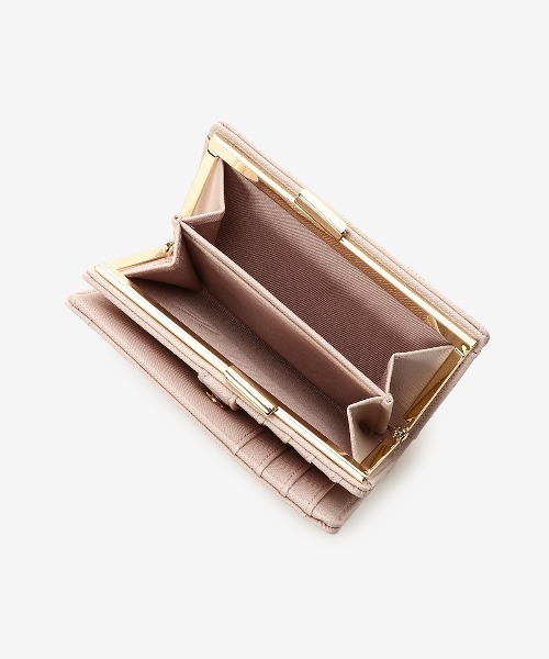 & chouette（アンドシュエット） 財布 ビジュー口金二つ折り財布