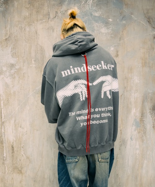 mindseeker トレーナー スウェット Message Hoodie メンズ レディース 