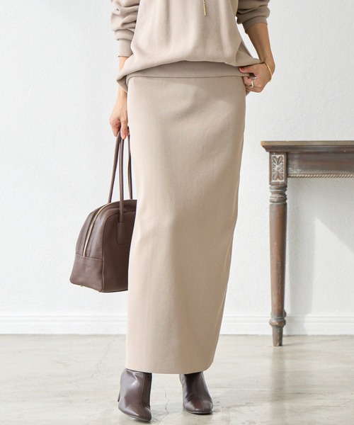 RIVE DROITE（リヴドロワ） スカート 「楽ちん美シルエット」コットン