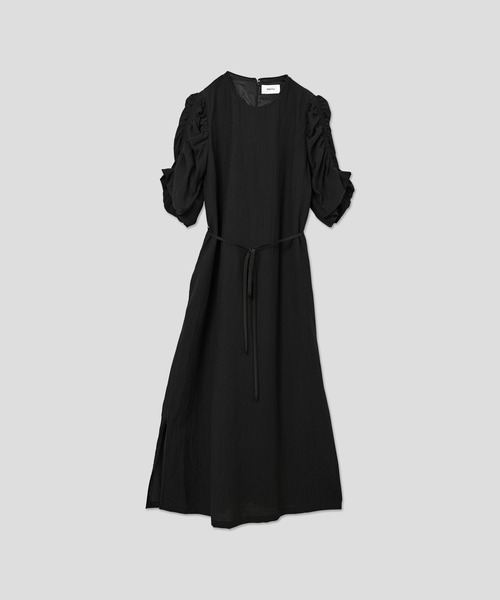 WHYTO ワンピース 「WHYTO. / ホワイト」 GATHER SLEEVE DRESS