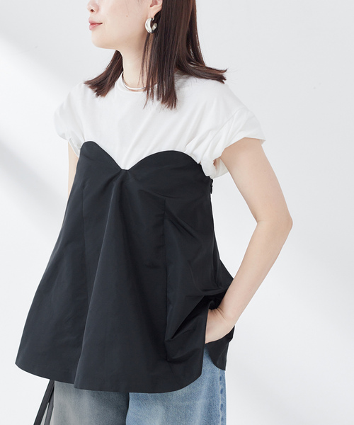 「journal standard L'essage」 ノースリーブブラウス FREE ブラック レディース