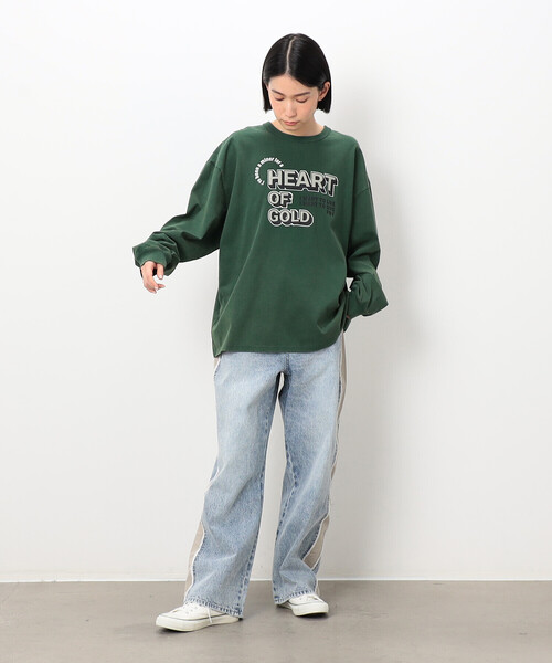【関税込み】YMC パープル Papa ジーンズ YMC Papa wide-leg Tapered Jeans | Purple | FARFETCH BH