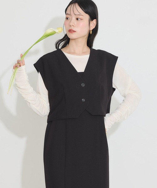 【新品未使用】Mistletoe ワンピース ZARA プリント柄キャミソールワンピース 新品未使用 XSサイズ