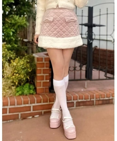 Me roir スカート キルティング台形スカート : ZOZOTOWN Yahoo!店