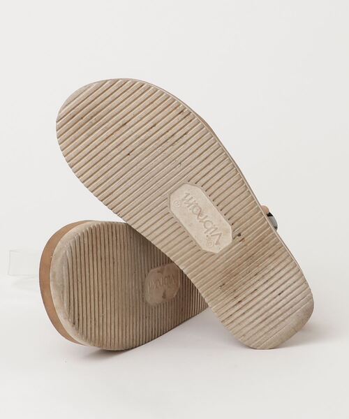 「SUICOKE」 刺繍フラットサンダル 23cm ブラウン レディース_画像3